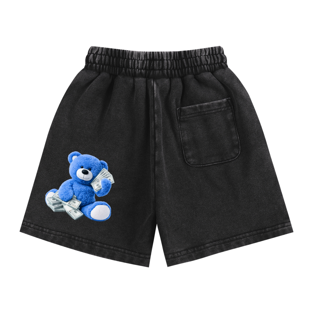 blue shorts virgo