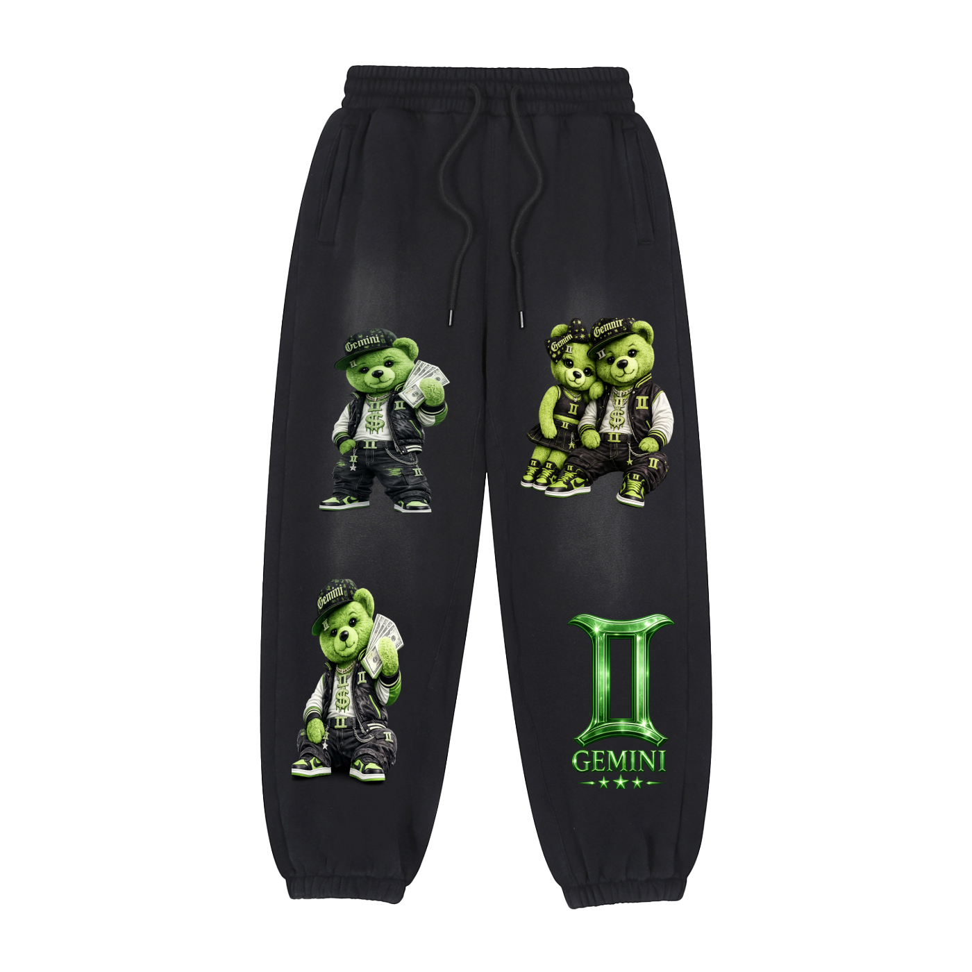 Vintage Washed Fleece Jogger Sweatpants
