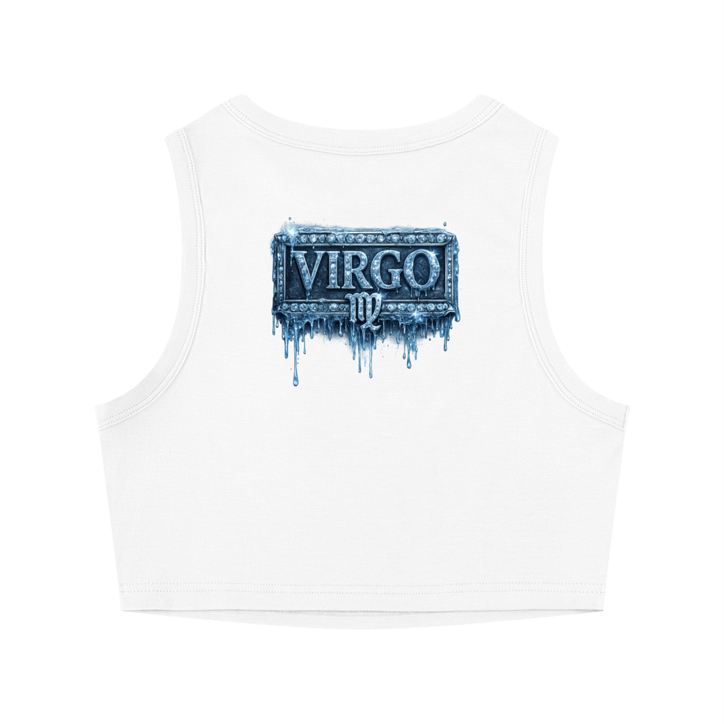 Women's Tight Crewneck Crop Tank Top