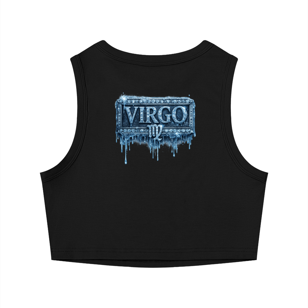 Women's Tight Crewneck Crop Tank Top