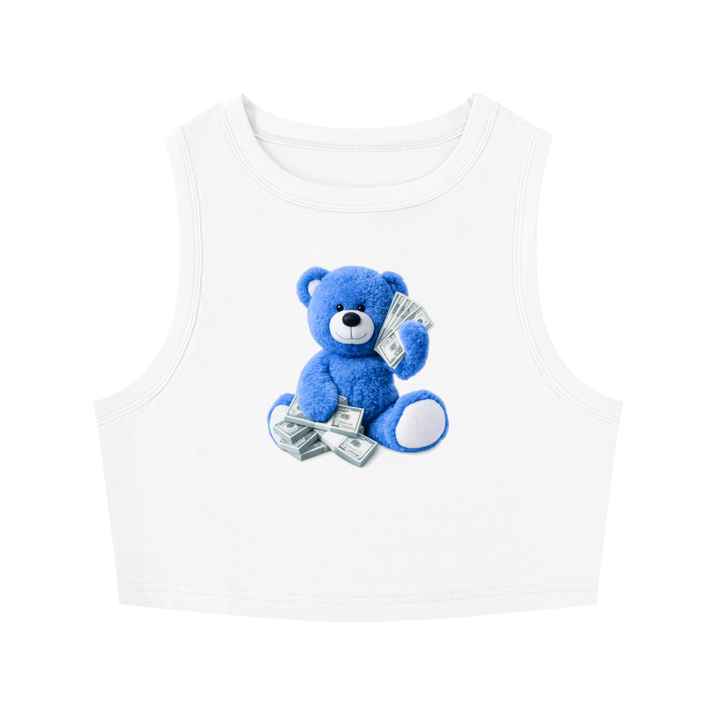 Women's Tight Crewneck Crop Tank Top